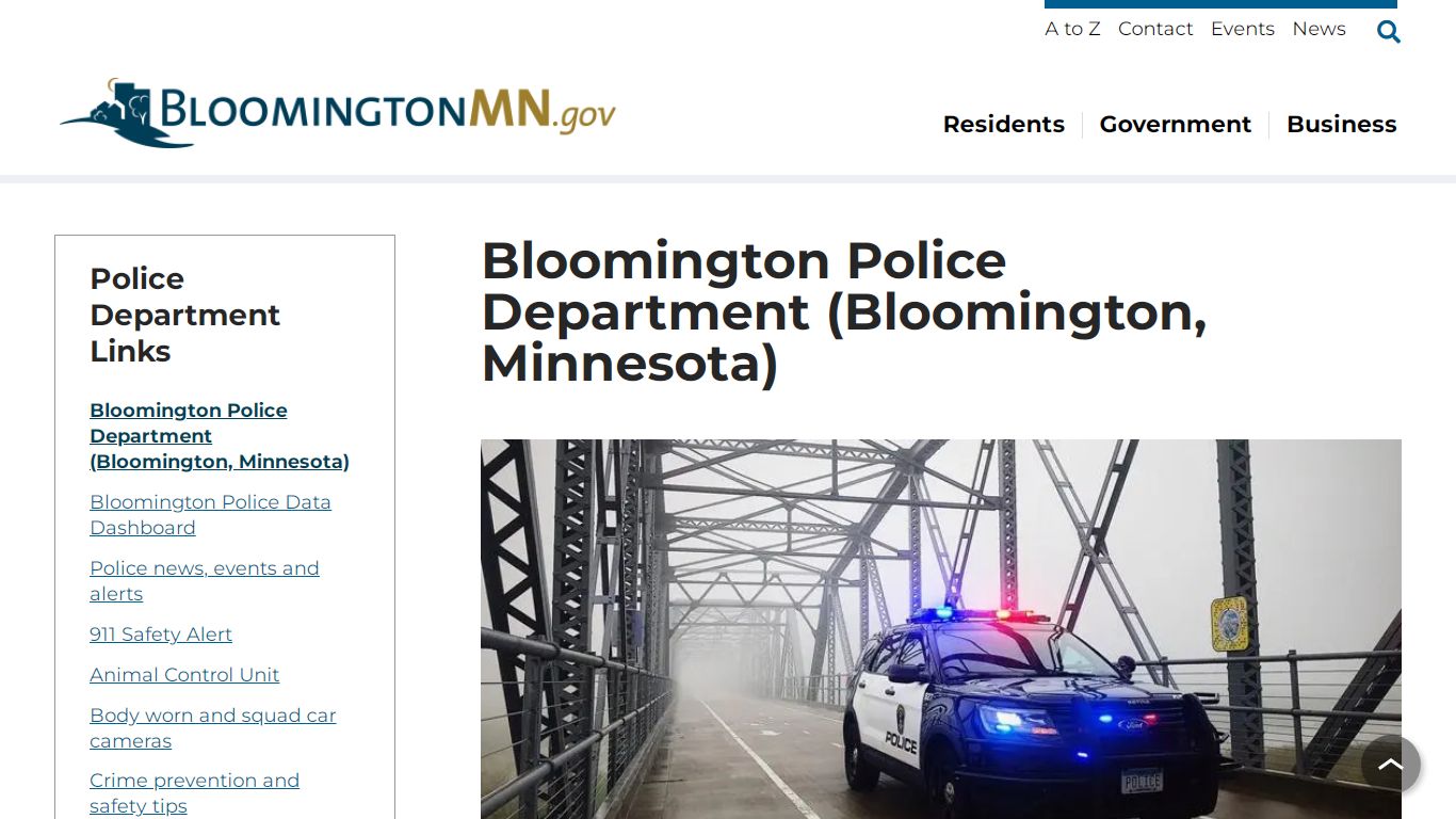 Bloomington Police Department (Bloomington, Minnesota)